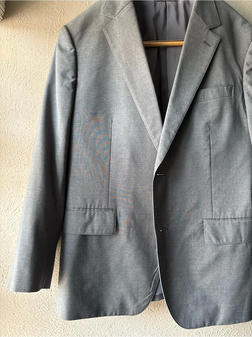 Bonobos Light Gray Single-Breasted Sport Coat